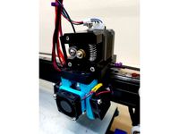 Anet A2 X-Carriage for E3D V6 Direct Drive and MGN12 Linear Rails by vietquocnguyen