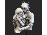 yuunoa statue prototype by yuunoaboi