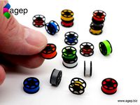 Miniature Filament Spool Props by agepbiz