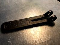 Audi A4 windbreak seat side arm holder by RB3DPrint