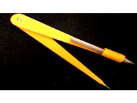 Compass with a pencil by J_RPM