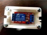 Housing for 1 channel 5V relay to be installed inline on power cord. by jasondelane