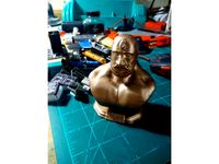 Alex Louis Armstrong bust by pointfiftytracer