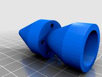 Part of the silencer for air rifle by Jeefse