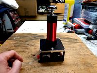 Tesla Coil 3D Printed - Desktop 2 x AA by SoPro