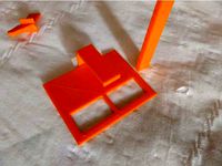 RC reciever and aerial holder by charentejohn