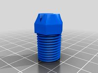 1/4" NPT Household Water Nozzle by 3DBender