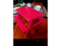 Our Generation Doll Picnic Table by jolcese
