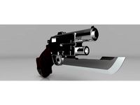 SteamPunk Pistol  by D3C0Y