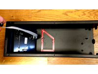 Mount for MOSFET-board inside control box Wanhao Di3 by printingotb