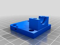 East3D Gecko v6 bowden mount by inkaau