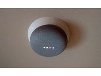 Google Home Mini mount base for round junction box by Frodotus