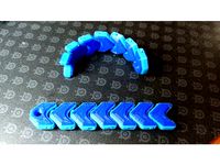 Keychain Snake Fidget / Snake Toy by mistertech