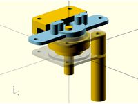 Rotational-Translational Motion Device using Stepper Motor by encan