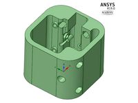 Kossel (Delta): linear motion carriage with bearing  623-ZZ (3x10x4mm) for 2020 extrusion by Slidr