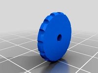 Anet A8 Thumbwheel by MeerkatMark