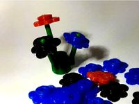 Lego Compatable Flower by SmithRC