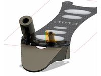 MB 262 Epic V2 Rear Antenna Holders: GPS, SMA Extension, Crossfire Tube by grammo