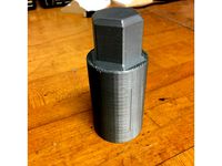 Oil Pressure Sending Unit Socket v2 by dbeck