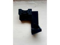 Creality CR-10 E3d mounting bracket with 5015 fan holder by jamhot