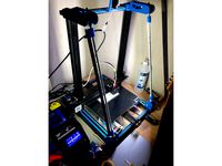 Creality CR-10(s) LED lighting holder by clamine