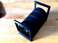 Traxxas RC Ford GT Wheel / Tire Storage Rack by djm-designs