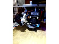 Anet A8 E3D V6 X-Carriage with Probe mount (AM8) by MegaAndy