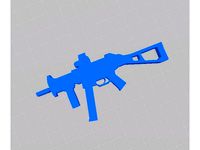 UMP (Keychain) by Dantes_Inferno