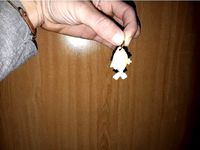 Magikarp gold keychain by ismaDev