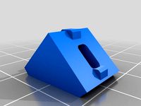 OpenBeam 1515 Corner Bracket with Tabs by BadFocus