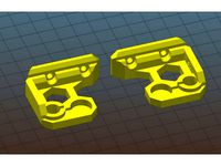 Original Prusa I3 MK3 Z axis bracket with bearing by Hephaesys