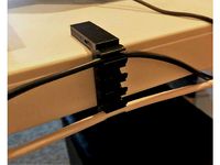 Table Cable Organizer for 5 ft Lifetime Fold Up by Austnalio