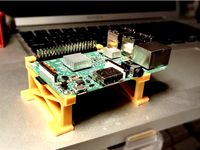 Raspberry Pi mounting bracket (for FFCP) by DrLex