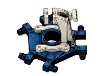 Tevo Little Monster - Effector PTFE & Cable Strain Relief by Redemptioner