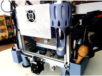 2020 CNC spindle/laser holder and guard by Nanocube
