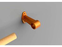Curtain rod holder / Support tringle à rideaux by Chaolinx