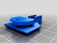 RAISCUBE PRUSA Bed Wires Holder by EmiliEced