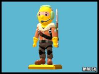 Fortnite Raptor Mini Figure by Malek_