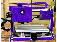 Wire guide and cover for V-slot/T-Slot rails (CNC mills and 3D printers) by costmo