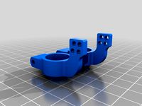 HPI part MV22009 - Rear axle hub carrier by vaxxi
