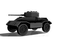 BRITISH ARMORED CAR, MK3, WWII (1:56, ~28mm) by sigmazero