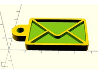 Mailbox Keychain by admatech