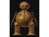 Tik-Tok of OZ (1985 design, Return to OZ) by wontonotnow