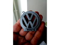 VW Touran Keychain by vegaedy