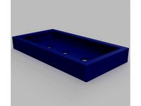 Rectangular Modern Bonsai Pot - No Support Print by Manticorp