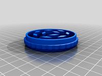 Grinder w/ Funnel bigger holes (6mm and 5 mm) by DasHuhn