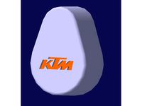 KTM - Mod of Steering_lock_Cap by EA_Produktion by pauliman