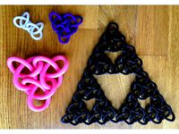 braided epicycloid knots by moebio