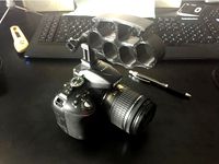 DSLR Camera Mount/Handle Mount by CardboardHacker