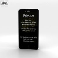 GeeksPhone Blackphone Black 3D Model